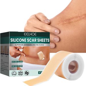 Scar Removal Patch, Self-Adhesive Silicone Sheets For Scars | Silicone Strips | Reusable