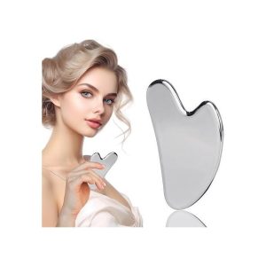 Gua Sha Stainless Steel Tool for Face Lift, Muscles and Face | Massager for Face, Eyes, Neck & Body