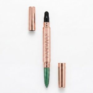 Double-ended Glitter Eyeshadow Stick, Long-lasting Cream Eyeshadow Sponge Pen