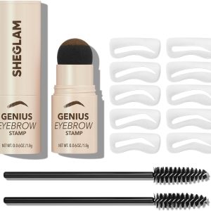 SHEGLAM Genius Eyebrow Stamp Chocolate | Flawless Brows