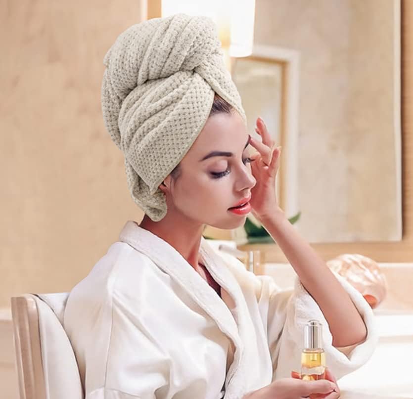Hair Towel Beige 2