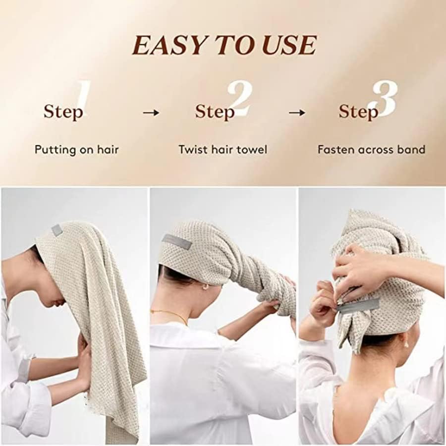 Hair Towel Beige 5
