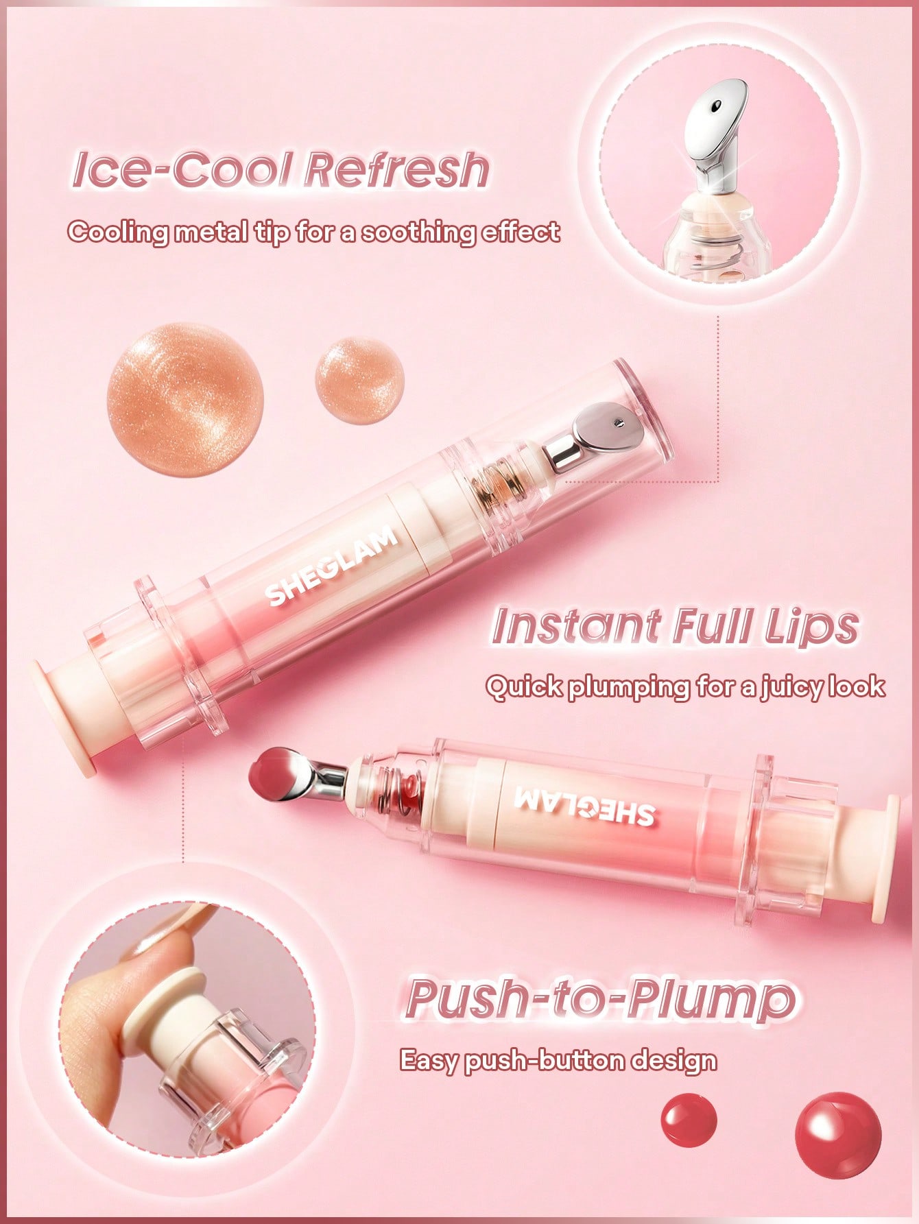 Lip Gloss Sheglam 4